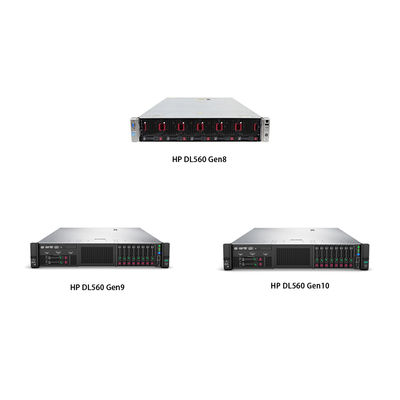 HPE Proliant DL560 Gen8 Gen9 Gen10 2U Vier Intel Xeon PC Computers Storage Rack Server