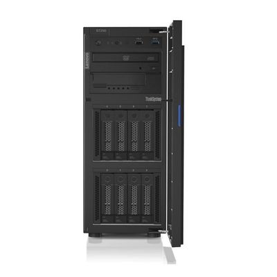 Intel Xeon Processor Thinkserver ST250 Tower Server DDR4 RAM en HDD/SSD voor bedrijven
