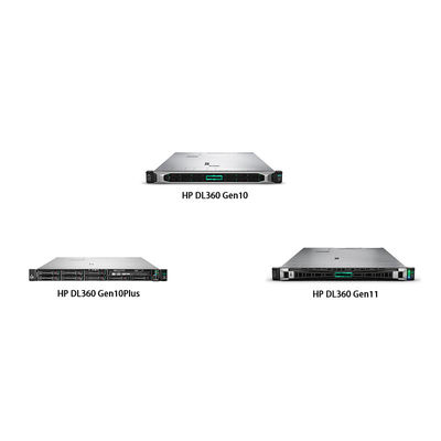 Intel DL360 Proliant Gen10 Gen10plus Gen11 1U Mini PC Rack Server voor Computing