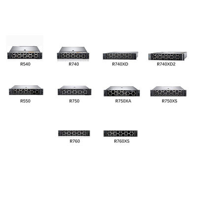 Poweredge R760 R750 R750xa R550 R740xd2 2U Dual CPU PC Computer Datacenter GPU Rackserver